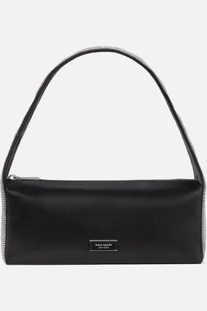 Kate Spade Afterparty-Crystal Embellished Satin Shoulder Bag