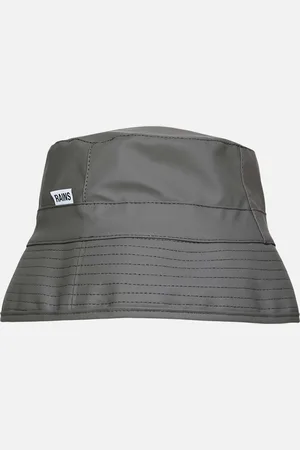 Rains Waterproof Matte Shell Bucket Hat - M/L