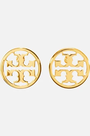 Tory Burch Miller 18k -Plated Stud Earrings