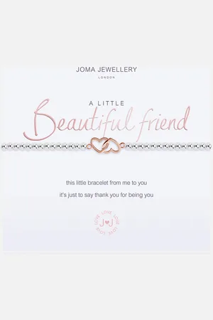 Joma Jewellery A Little Beautiful Friend Rose Gold-Plated Bracelet