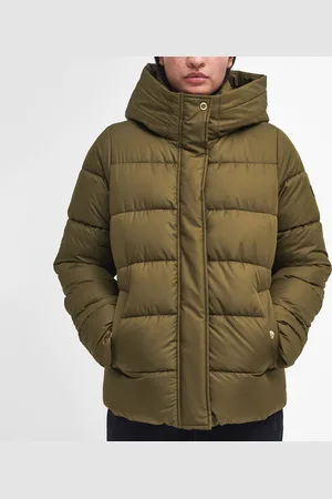Barbour Barron Shell Puffer Jacket - UK 18