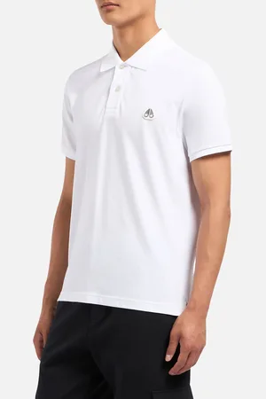 Moose Knuckles Everett Cotton-Piqué Polo Shirt - M