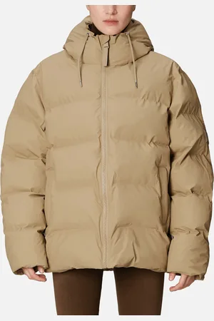 Rains Alta Coated Shell Puffer Jacket - M
