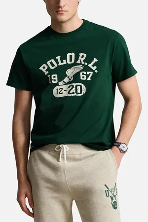 Ralph Lauren Printed RL Cotton-Jersey T-Shirt - M
