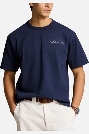 Ralph Lauren Printed Script Cotton-Jersey T-Shirt - S