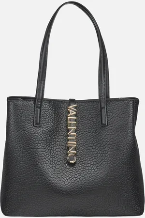 VALENTINO Zeno Faux Leather Croc-Effect Shopping Bag