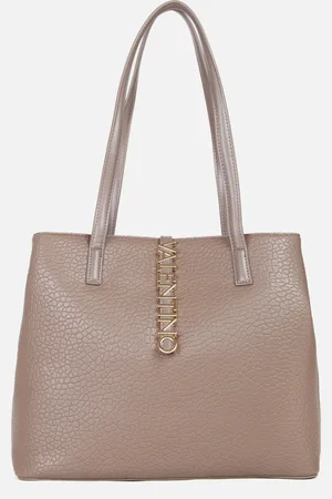 VALENTINO Zeno Faux Leather Croc-Effect Shopping Bag