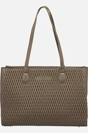 VALENTINO Frequency Re Faux Quilted Leather Shopping Bag