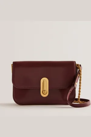 Ted Baker Kkaysa Polished Leather Small Crossbody Bag