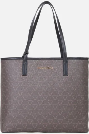 VALENTINO Lady Re Faux Leather Shopping Bag
