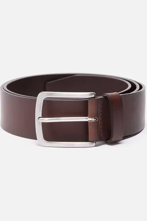 HUGO BOSS Joris Leather Belt - 85cm