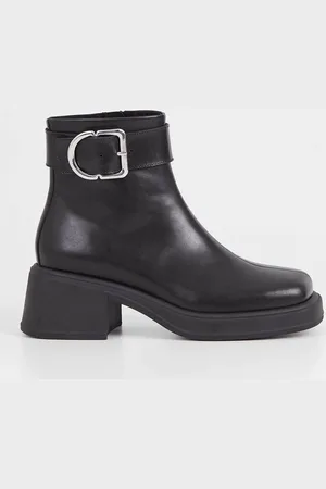 Vagabond Vagabond Dorah Leather Heeled Boots - UK 3