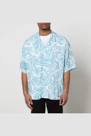 HUGO BOSS Lapis Printed Woven Shirt - M