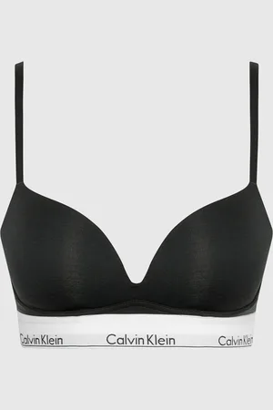 Calvin Klein Modern Stretch-Jersey Plunge Push-Up Bra - 32D