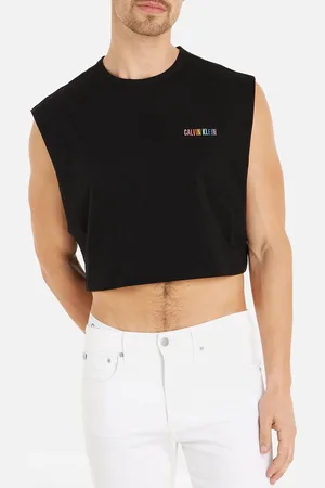 Calvin Klein Pride Lounge Organic Cotton-Jersey Tank Top - XL