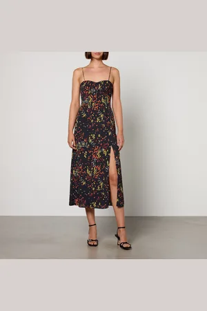Max&Co. Gina Floral-Print Chiffon Dress - UK 12