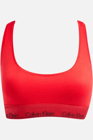 Calvin Klein Holiday Cotton-Blend Bralette - S