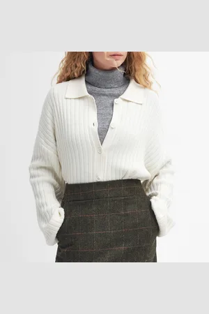 Barbour Claudette Cotton Knit Cardigan - UK 10