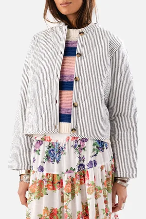 Lollys Laundry Emilia Quilted Cotton Jacket - L