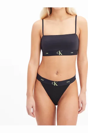 Calvin Klein Cotton and Modal-Blend Jersey Bra - XS