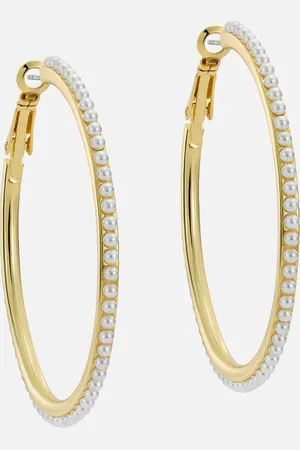 Ted Baker Perla Large Pearl -Plated Earrings