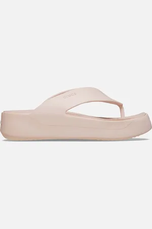 Crocs Getaway Platform Croslite™ Flip Flops - UK W7
