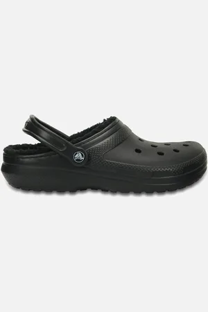Crocs Sherpa-Lined Rubber Clogs - UK M3/W4
