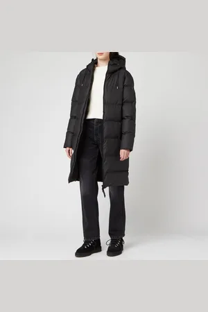 Rains Long Puffer Jacket - - L-XL