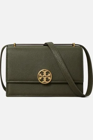 Tory Burch Miller Pebble-Grain Leather Shoulder Bag