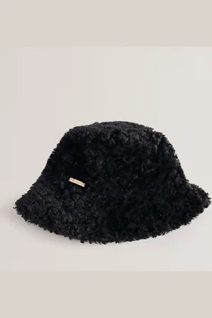 Ted Baker Fluffyi Faux Shearling Bucket Hat