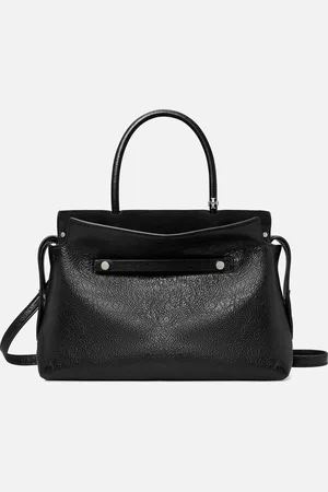 Tory Burch Mercer Distressed Leather Satchel