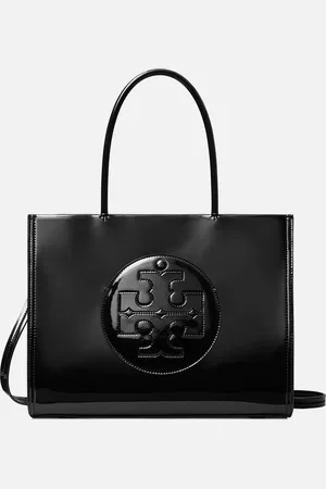 Tory Burch Ella Bio Patent Small Tote Bag