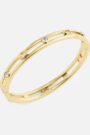 Coach Signature C -Tone Bangle Bracelet