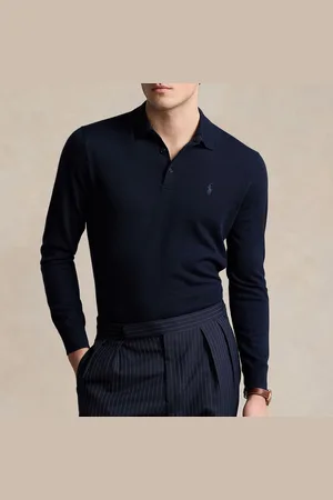 Ralph Lauren Merino Wool Polo Neck Jumper - S