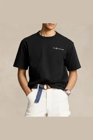 Ralph Lauren Printed Logo Cotton-Jersey T-Shirt - M
