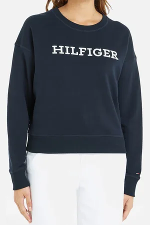 Tommy Hilfiger Cotton-Jersey Logo Sweatshirt - S