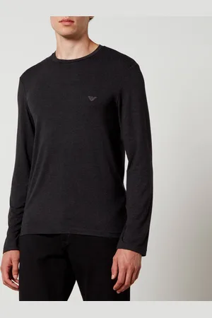 Emporio Armani Lounge Stretch-Jersey Top - S