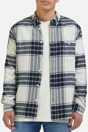 Lee Riveted Cotton-Twill Shirt - L