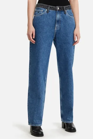 Calvin Klein 90s Contrast Straight Denim Jeans - W29