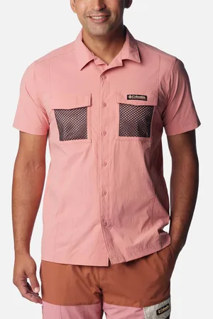 Columbia Painted Peak Stretch-Nylon Shirt - L