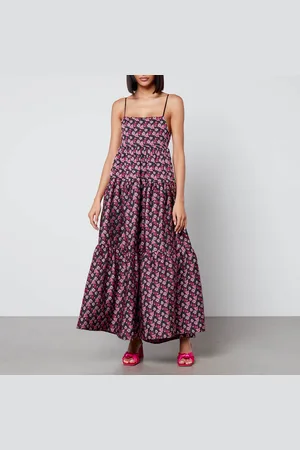 Sister Jane Glade Floral Satin-Jacquard Maxi Dress - MP/UK 12