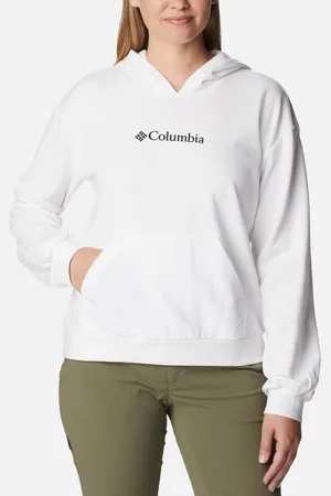 Columbia Logo III French Terry Cotton-Blend Hoodie - S