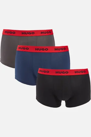 HUGO BOSS Three-Pack Stretch-Cotton Boxer Trunks - XL