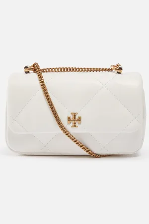 Tory Burch Kira Diamond Quilt Mini Flap Leather Bag