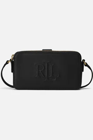 Ralph Lauren Medium Strap Leather Wallet On Chain