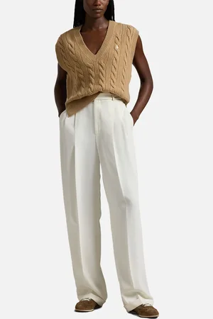 Ralph Lauren Sleeveless Wool-Blend Jumper - XXL
