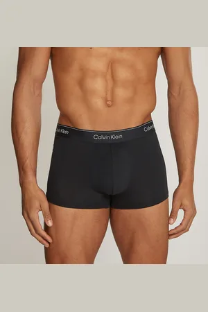 Calvin Klein Three-Pack Modern Cotton-Jersey Low Rise Trunks - S