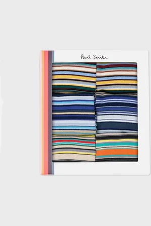 Paul Smith Six-Pack Socks - Stripe