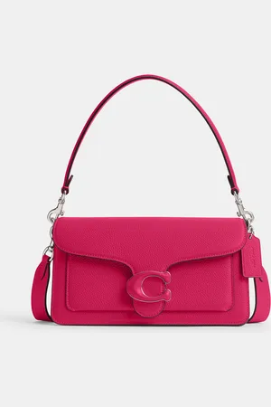 Coach Tabby 26 Canvas-Coated Leather Shoulder Bag