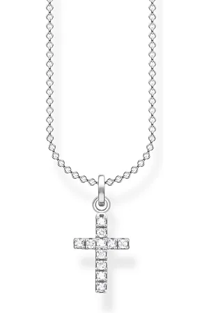 Thomas Sabo Necklace cross pavé white